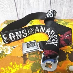 Buckle Down Seatbelt Belt - Sons Of Anarchy TV Show, Adjustable